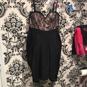 Lace and Chiffon Dress
